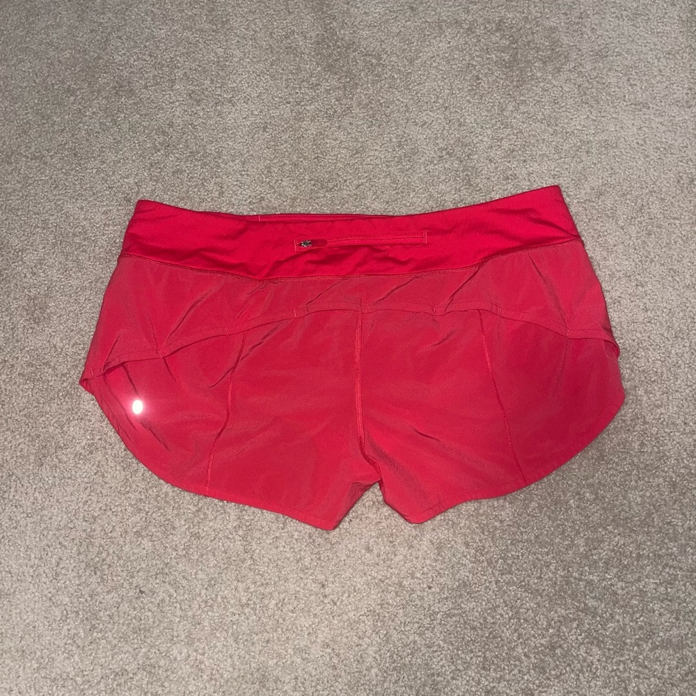 Lululemon hot pink shorts